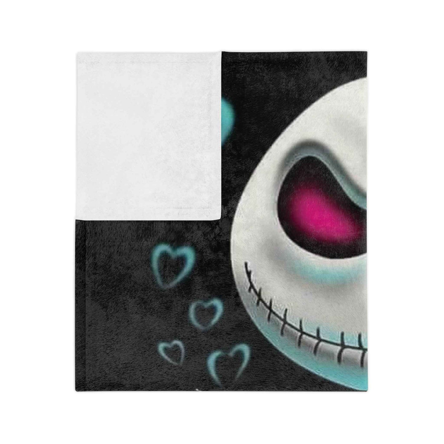 Jack Skeleton Halloween Velveteen Blanket