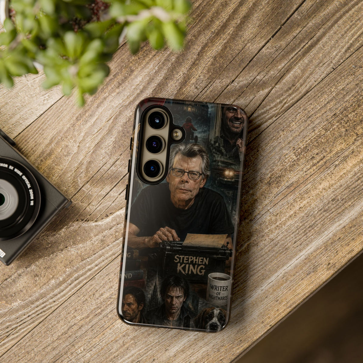 Stephen King Horror Phone Case – Gothic Dark Literature Samsung Protective Case