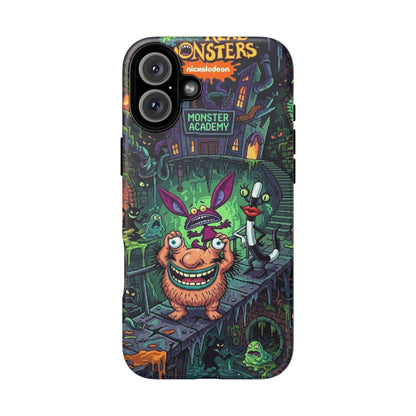 Colorful Cartoon Monster Academy Design (Tough Cases)