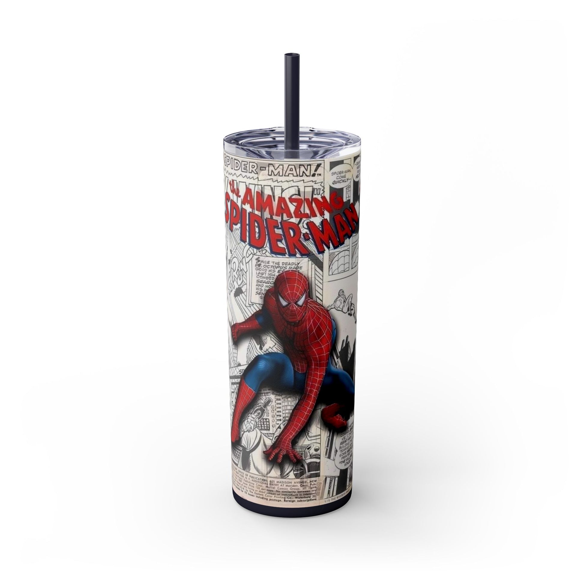 Skinny Tumbler Spiderman 20oz - House of O & A