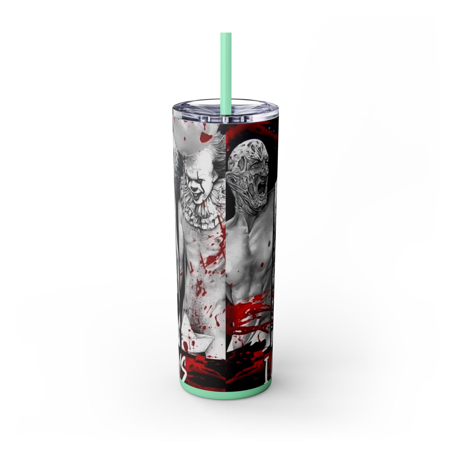 I Love Bad Boys Skinny Tumbler