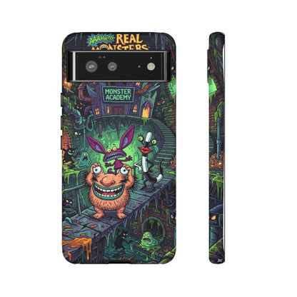 Google Pixel - Colorful Cartoon Monster Academy Design (Tough Cases)