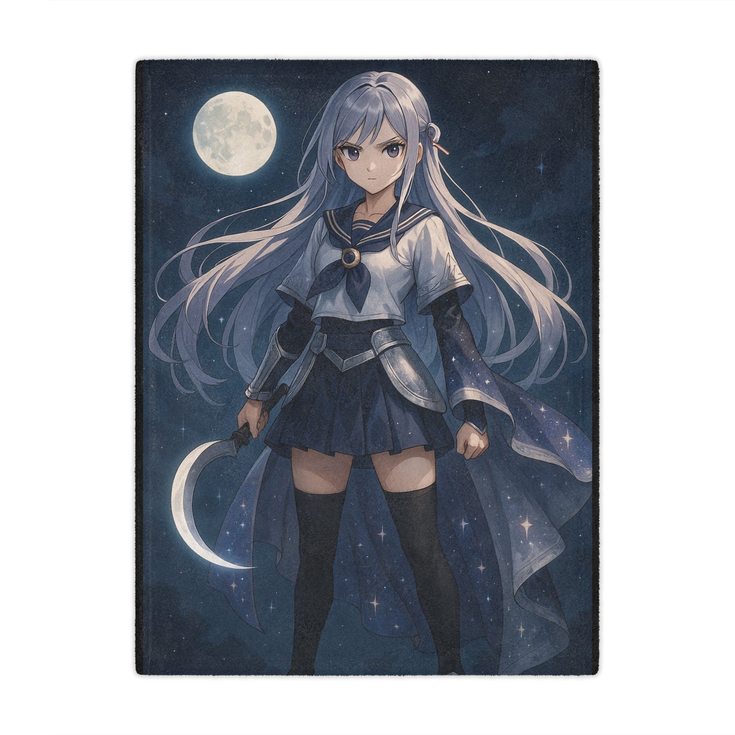 Moonlight Guardian Mink Blanket – Featuring Aiko Tsukino - House of O & A