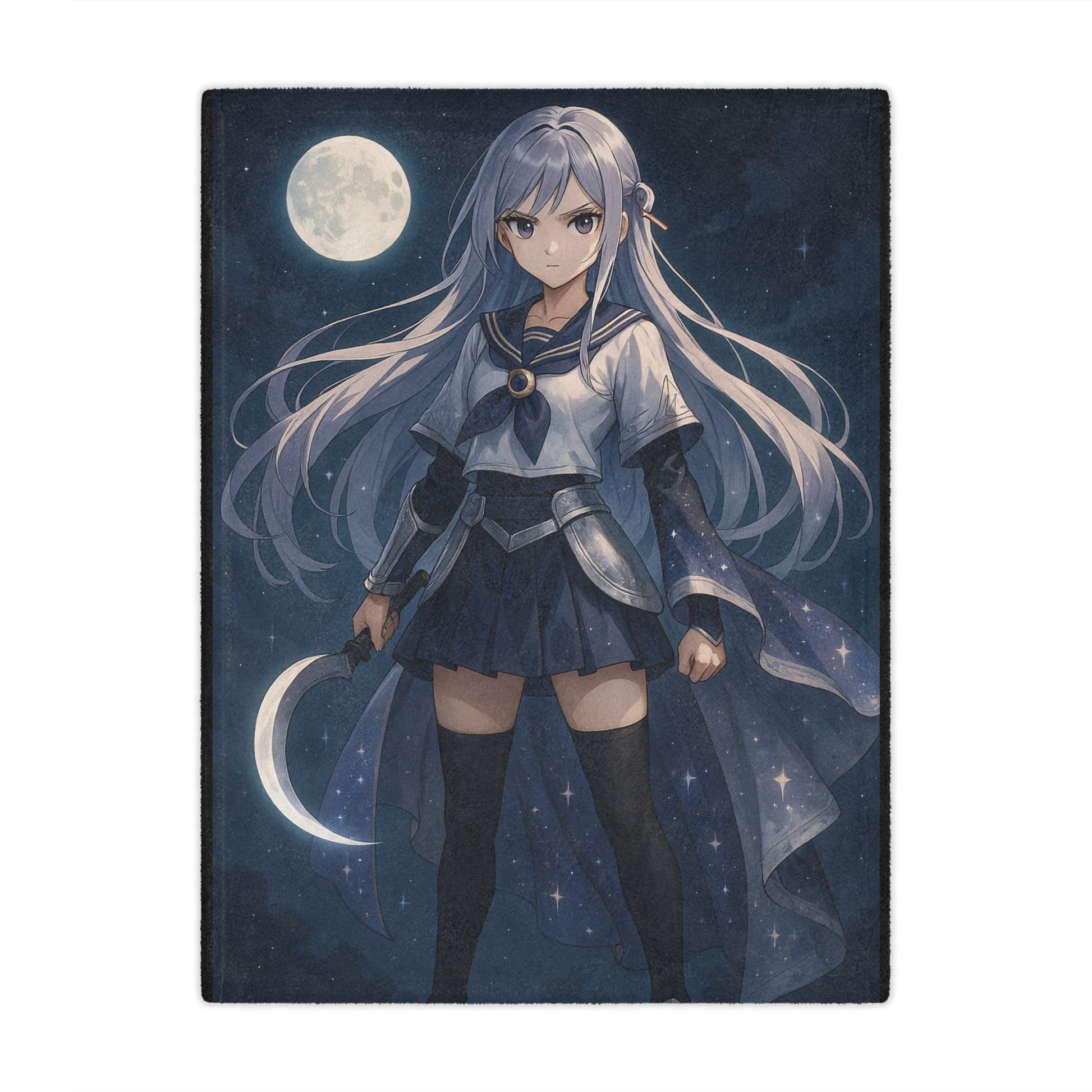 Moonlight Guardian Mink Blanket – Featuring Aiko Tsukino - House of O & A