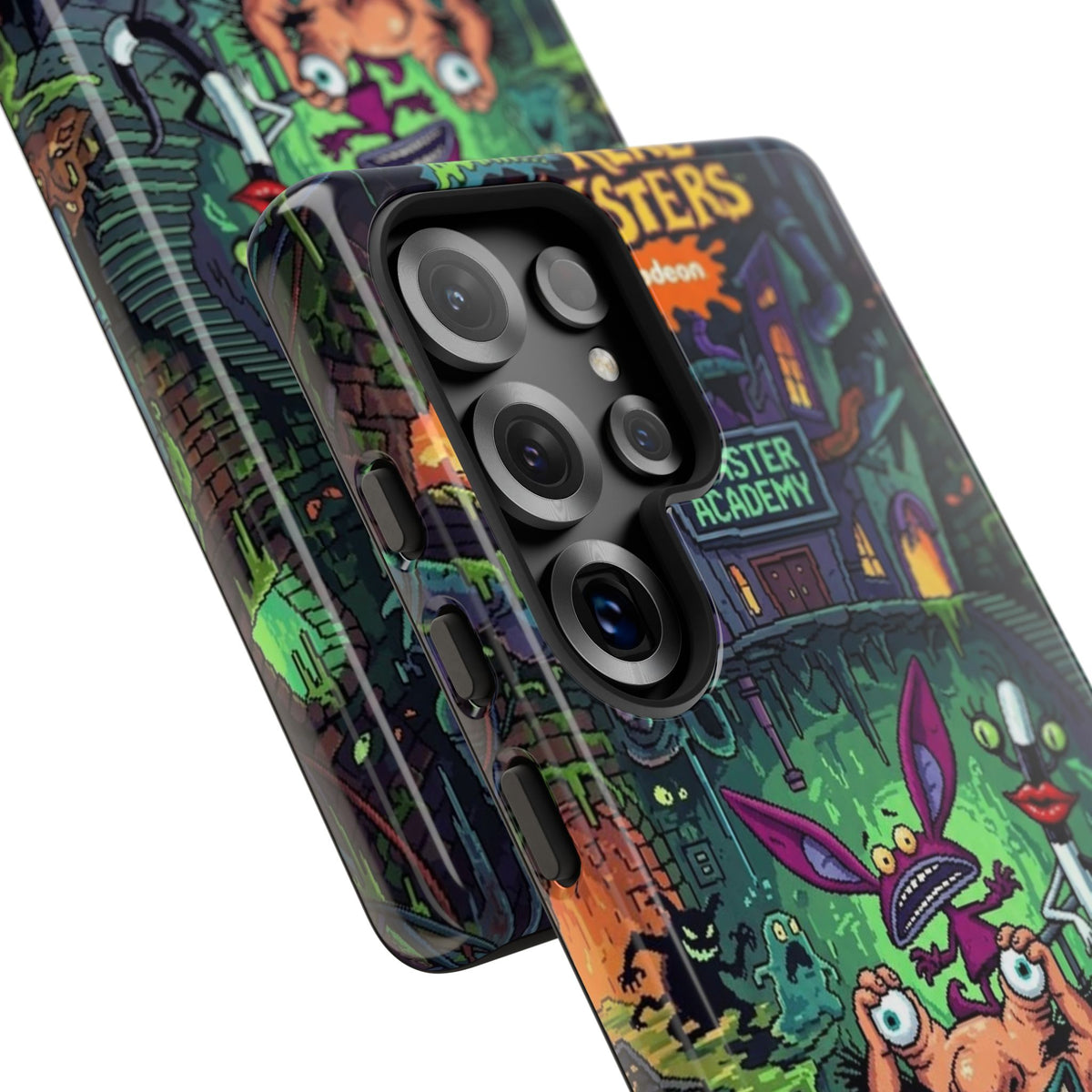 Colorful Cartoon Monster Academy Design (Tough Cases)