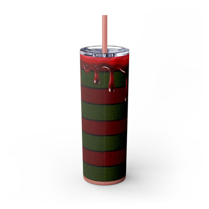 🔥 Freddy Krueger Skinny Tumbler – A Nightmare You’ll Love 🔥