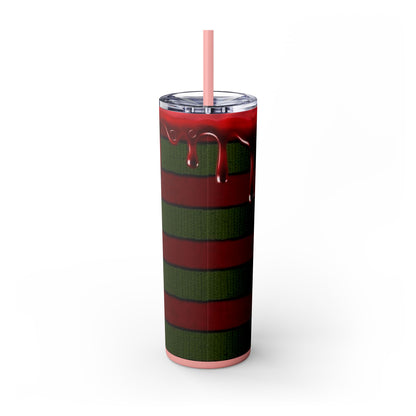 🔥 Freddy Krueger Skinny Tumbler – A Nightmare You’ll Love 🔥