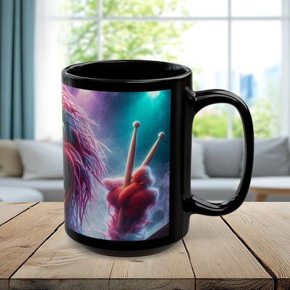 Muppet-Inspired Bright Animal Black Coffee Mug — 11oz & 15oz