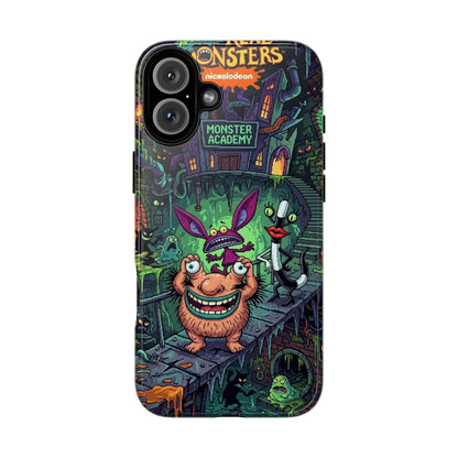 Colorful Cartoon Monster Academy Design (Tough Cases)