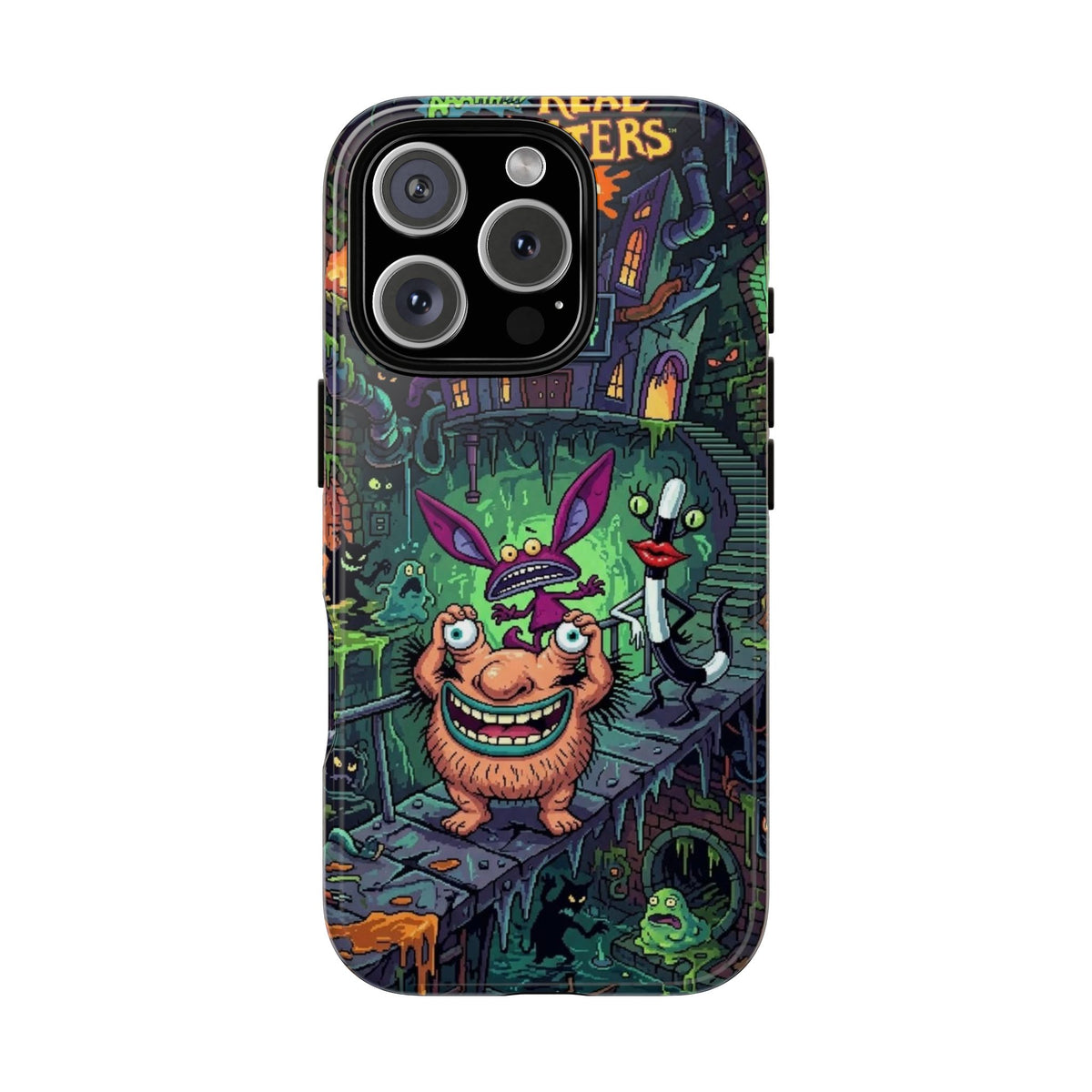 Colorful Cartoon Monster Academy Design (Tough Cases)