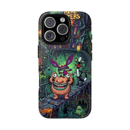 Colorful Cartoon Monster Academy Design (Tough Cases)