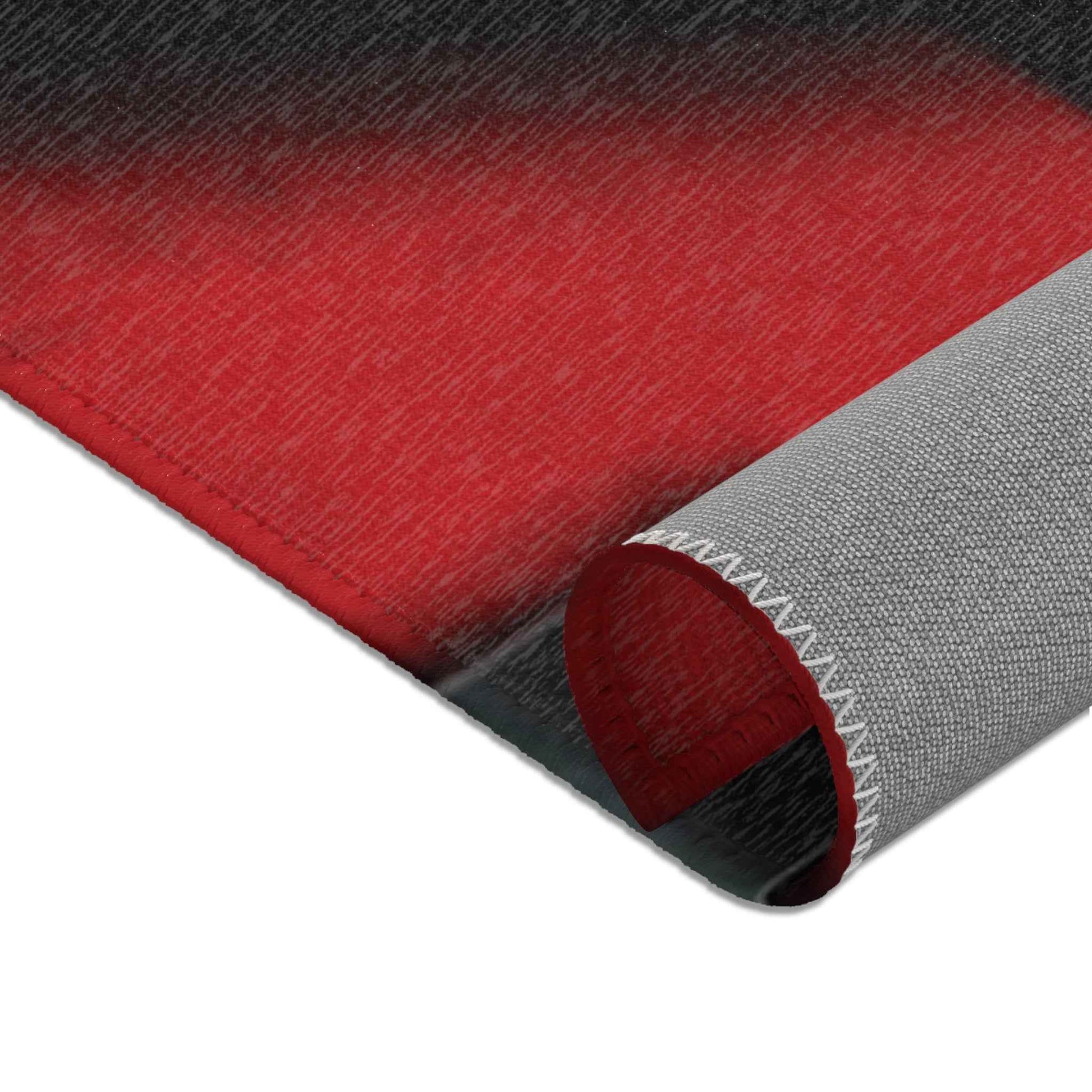 Warning Gamer Zone Area Rug