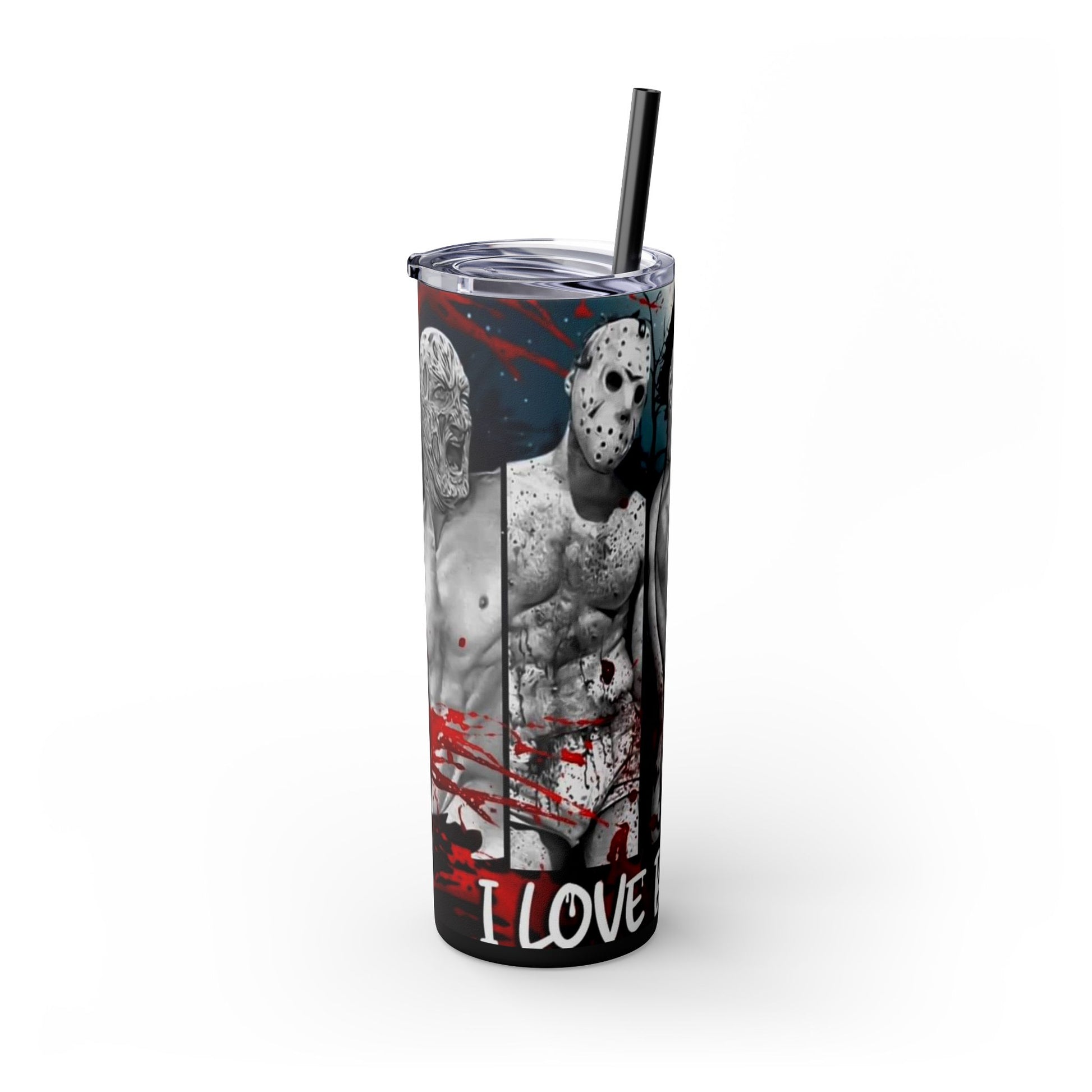 I Love Bad Boys Skinny Tumbler - House of O & A