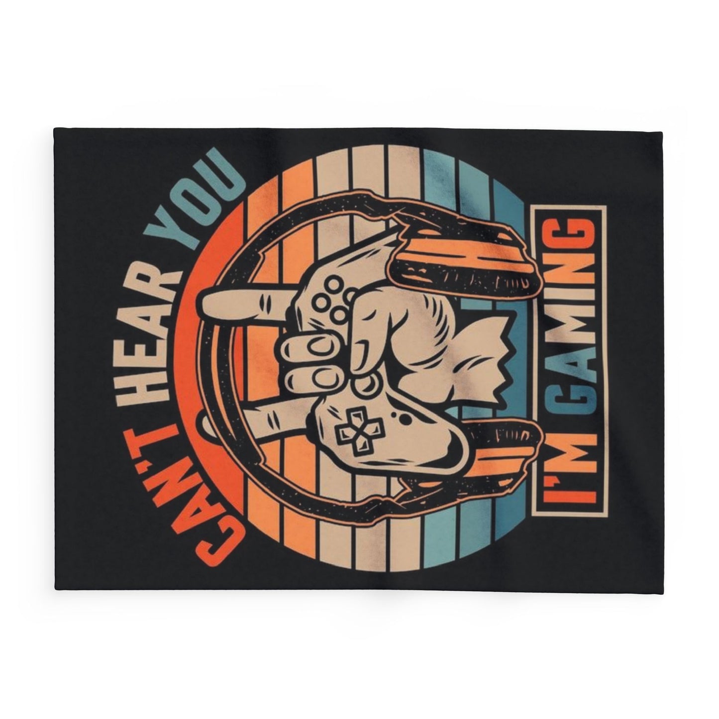 "I'm Gaming" Cozy Arctic Blanket for Gamers