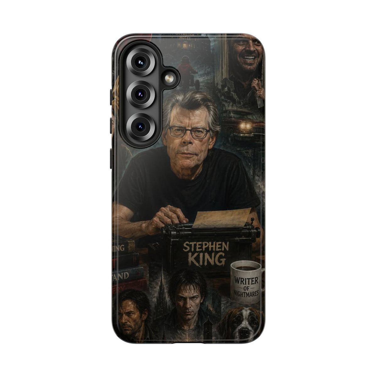 Stephen King Horror Phone Case – Gothic Dark Literature Samsung Protective Case