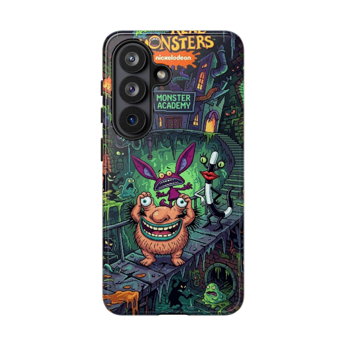 Colorful Cartoon Monster Academy Design (Tough Cases)