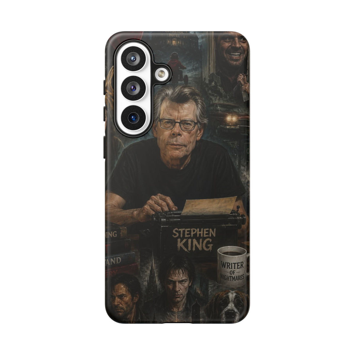Stephen King Horror Phone Case – Gothic Dark Literature Samsung Protective Case