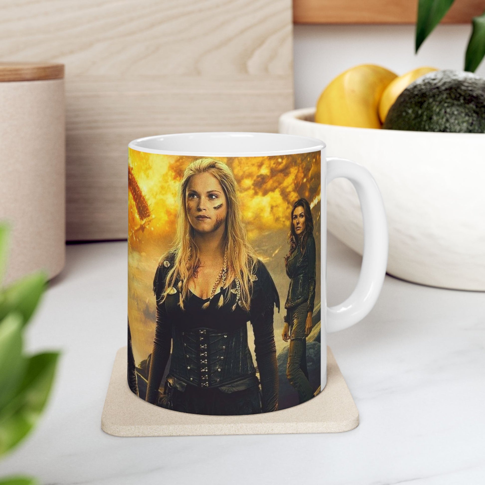 "The 100" Explosive Scene Coffee Mug – 11oz/15oz - House of O & A