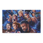 WWE Blue Area Rug - House of O & A