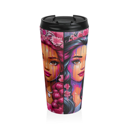 I Love Princesses 3 - Stainless Steel Travel Mug