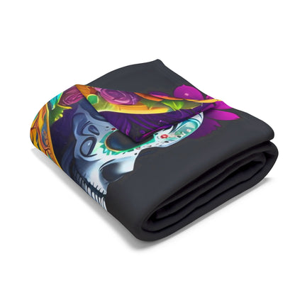 Day of the Dead Sugar Skull Girl Arctic Blanket - House of O & A