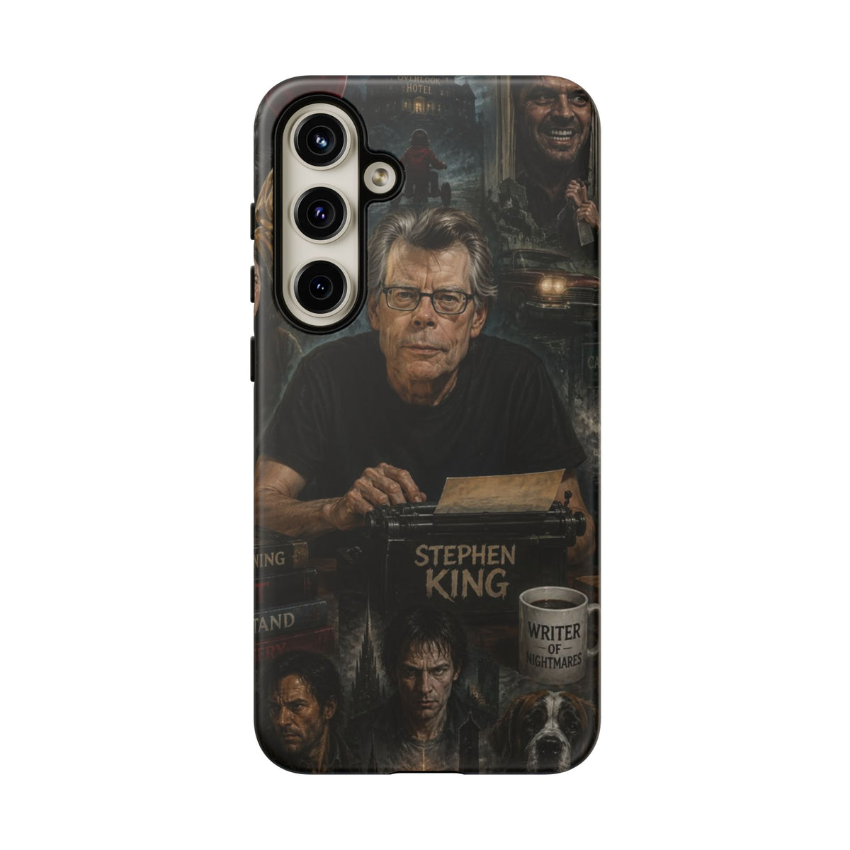 Stephen King Horror Phone Case – Gothic Dark Literature Samsung Protective Case