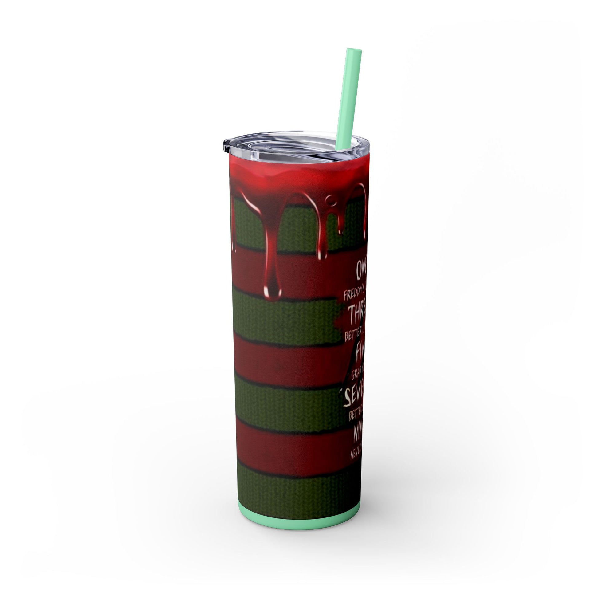 🔥 Freddy Krueger Skinny Tumbler – A Nightmare You’ll Love 🔥 - House of O & A