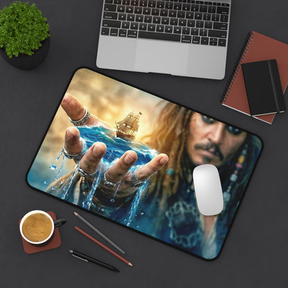 Captain’s Curse XL Desk Mat – Ocean’s Edge Gaming & Workspace Pad