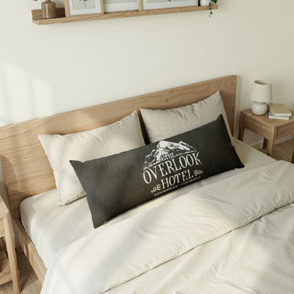 Overlook Hotel Body Pillow — The Overlook Hotel Logo Long Lumbar Pillow