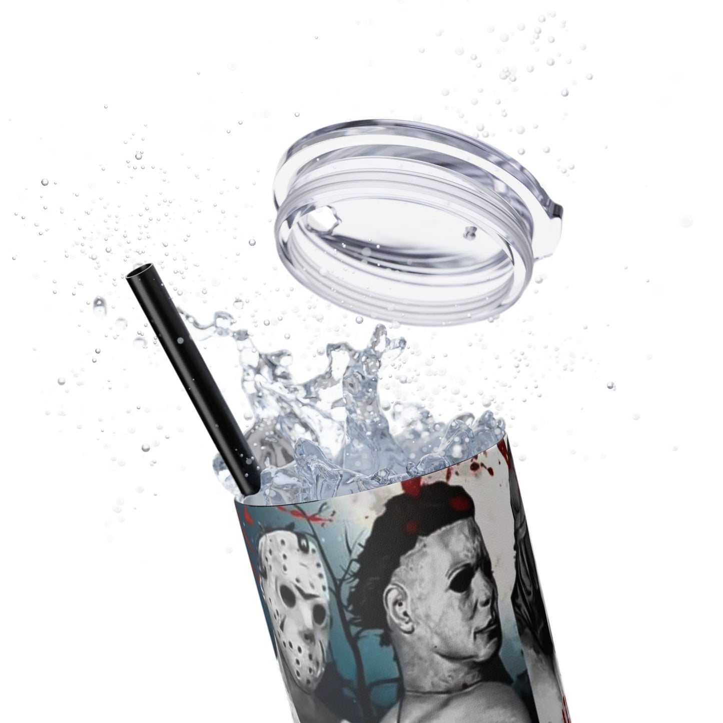 I Love Bad Boys Skinny Tumbler