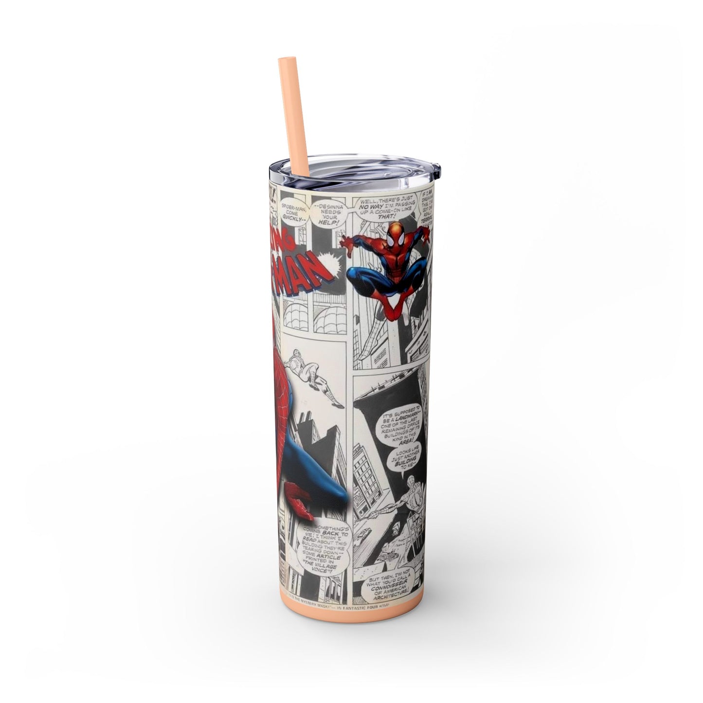 Skinny Tumbler Spiderman 20oz - House of O & A