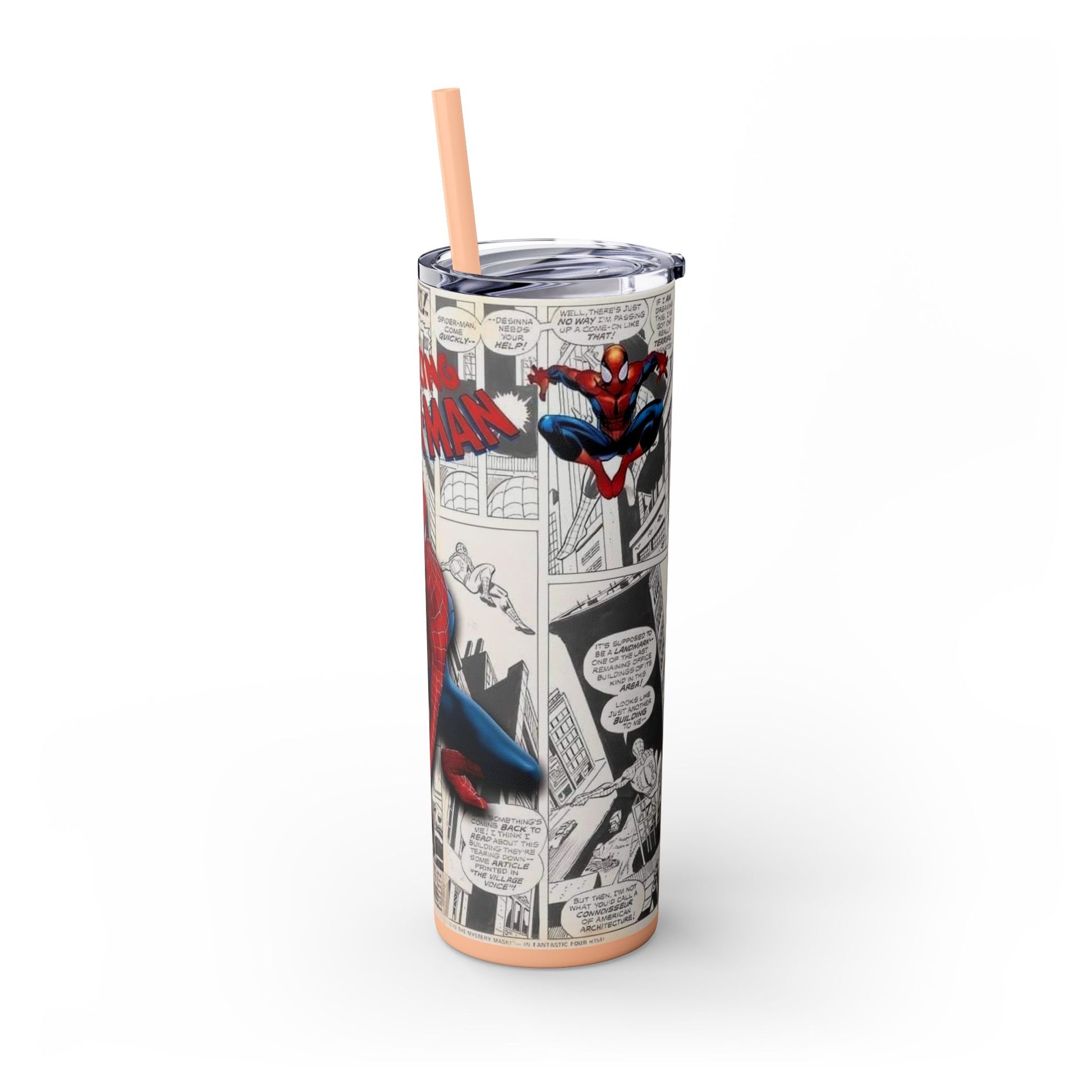 Skinny Tumbler Spiderman 20oz - House of O & A