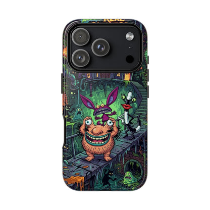 Colorful Cartoon Monster Academy Design (Tough Cases)