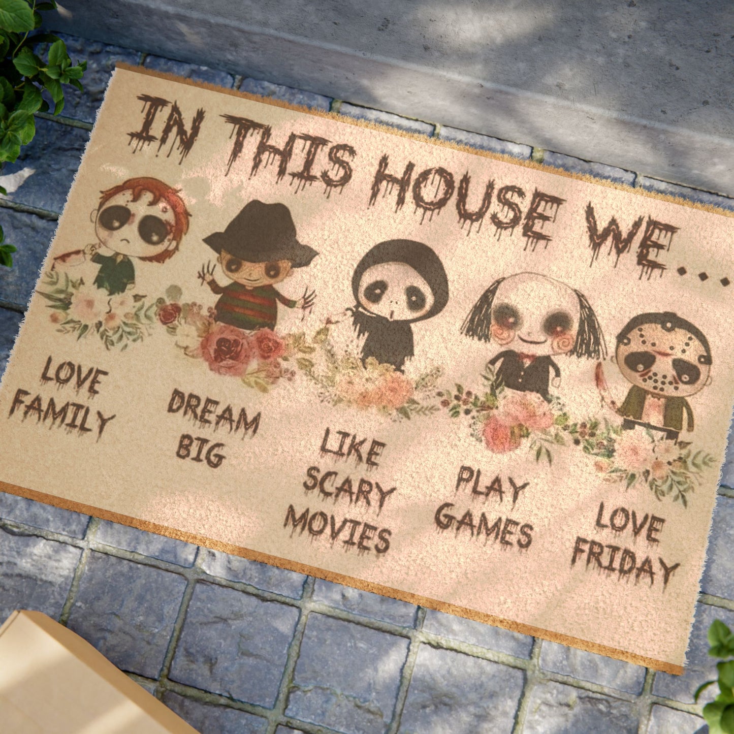 "In This House" Welcome Mat