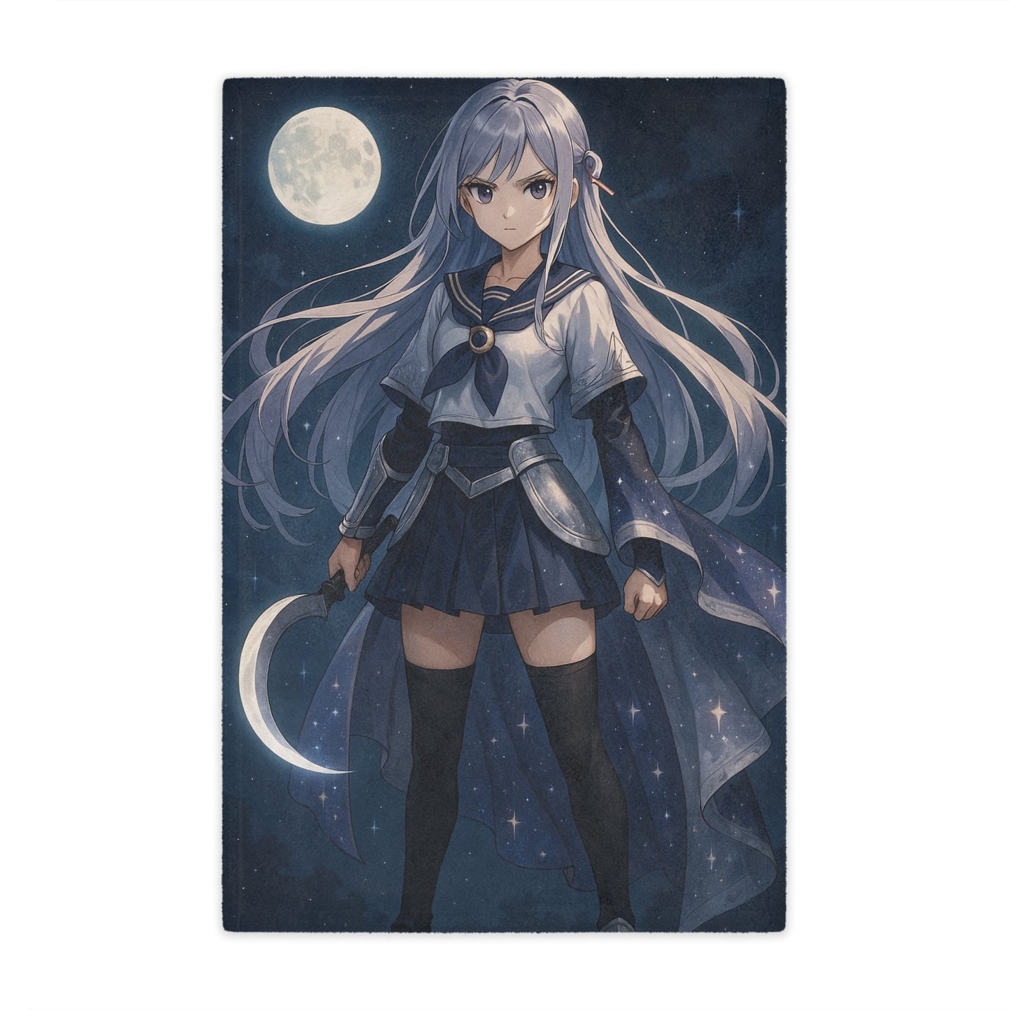 Moonlight Guardian Mink Blanket – Featuring Aiko Tsukino - House of O & A