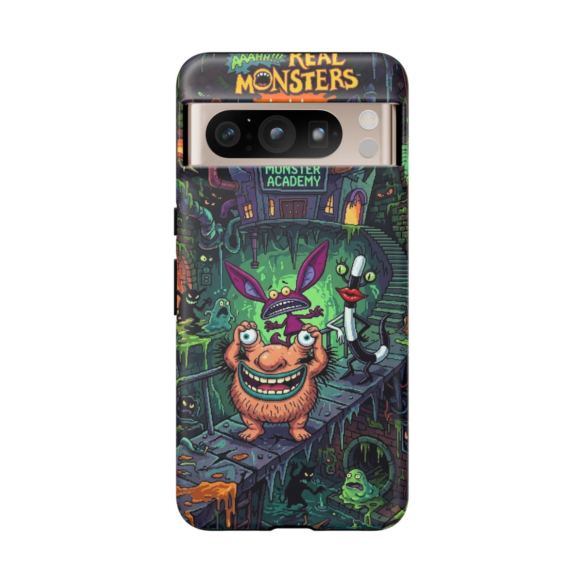 Colorful Cartoon Monster Academy Design (Tough Cases)