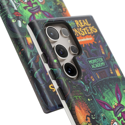 Samsung - Colorful Cartoon Monster Academy Design (Tough Cases)