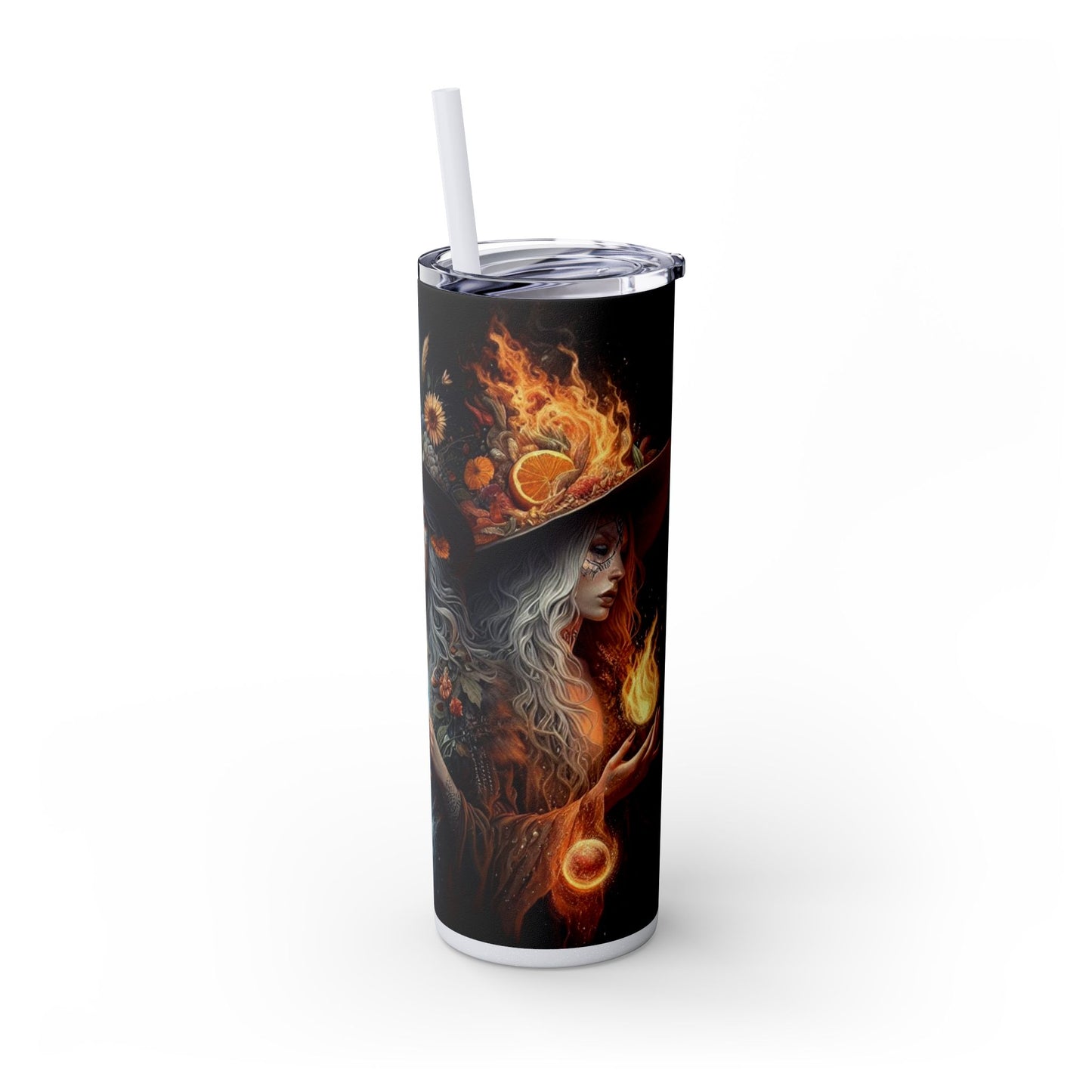 Witch Sisters Skinny Tumbler