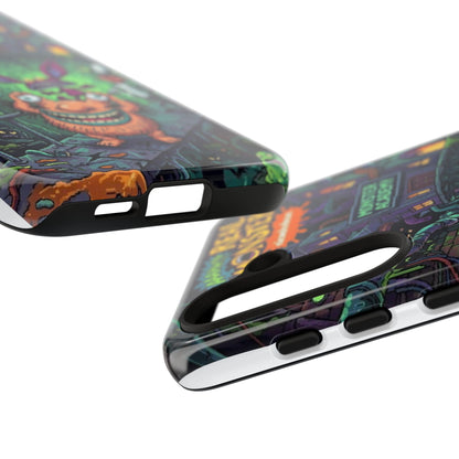 Samsung - Colorful Cartoon Monster Academy Design (Tough Cases)