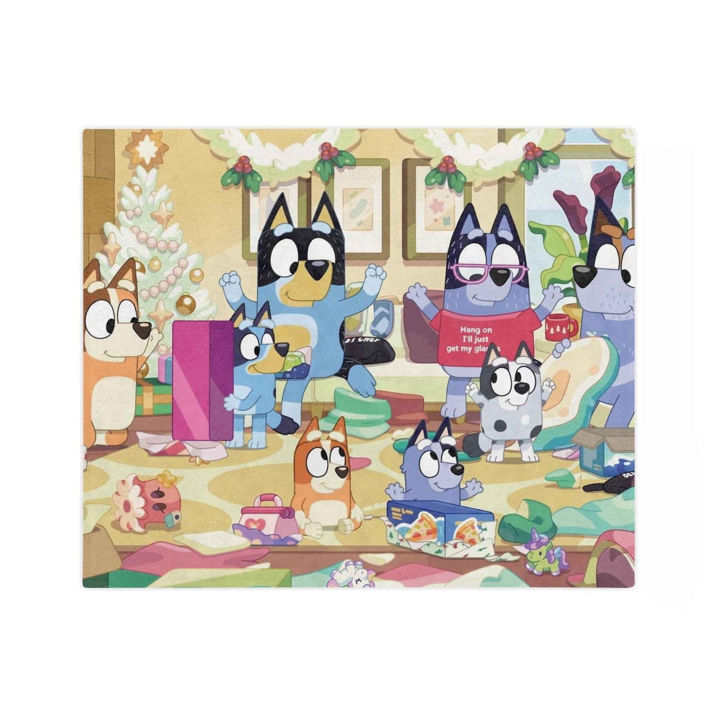 Bluey - Velveteen Minky Blanket