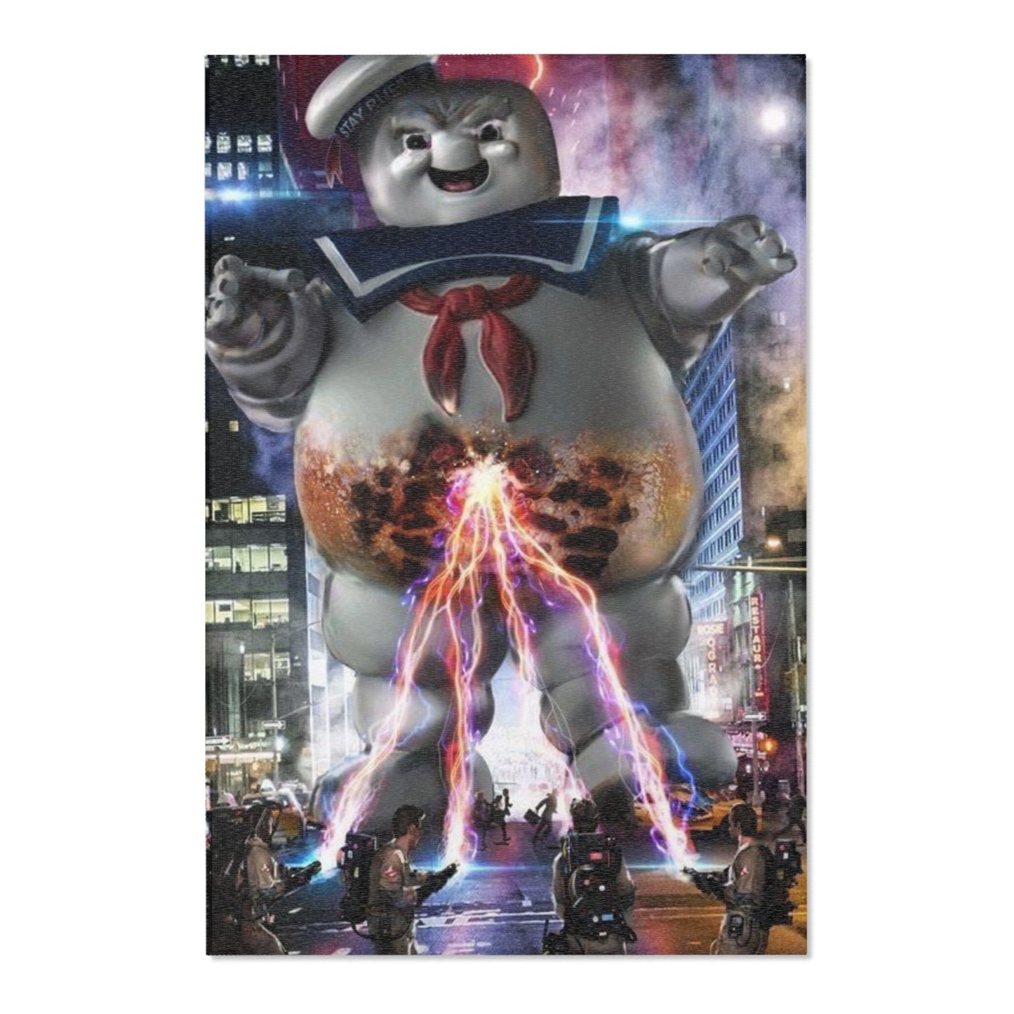 Stay Puff Marshmellow Man Area Rug - House of O & A
