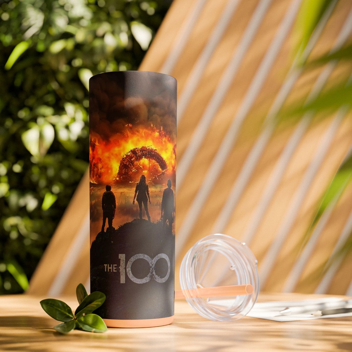 The 100 Stainless Steel Tumbler - Orange - House of O & A
