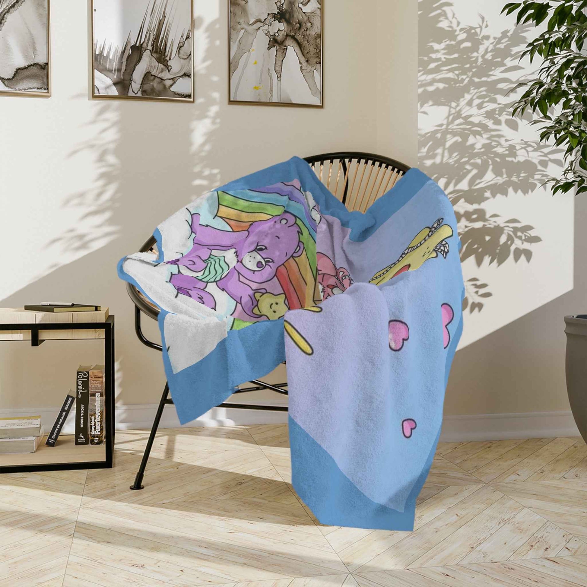 The Care Bears - Velveteen Minky Blanket