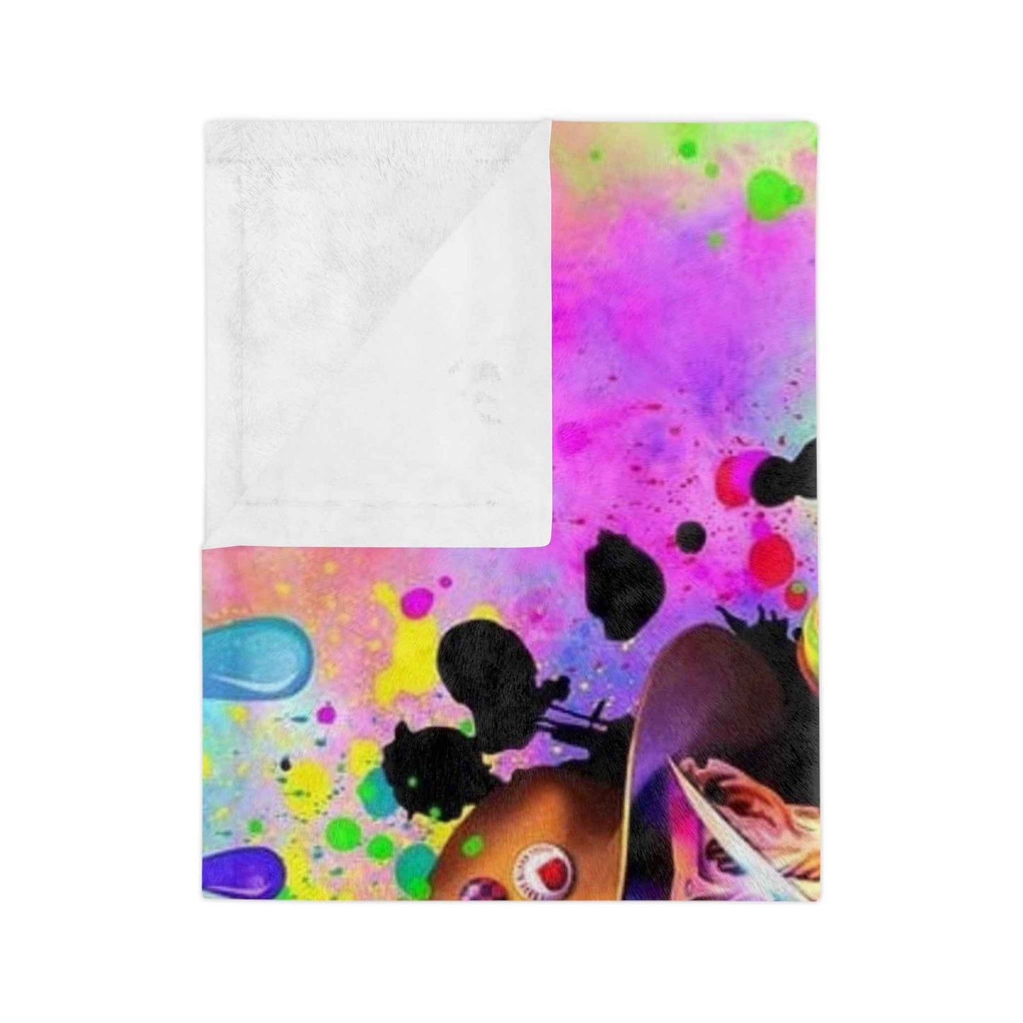 Sweet Dreams Freddy Velveteen Minky Blanket