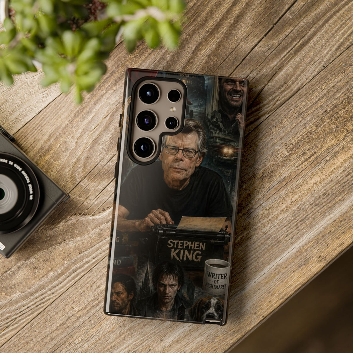 Stephen King Horror Phone Case – Gothic Dark Literature Samsung Protective Case