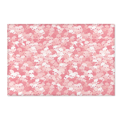 Pink Skull - Area Rug - House of O & A