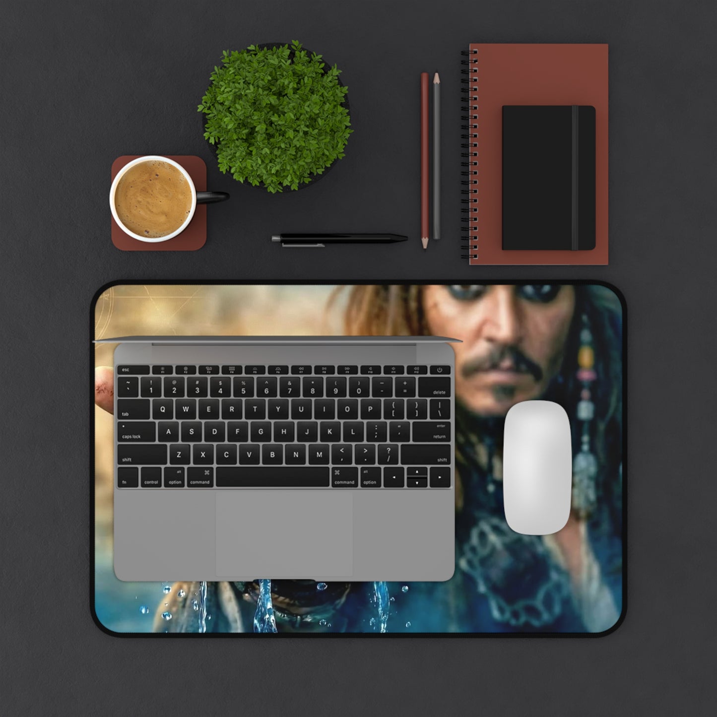 Captain’s Curse XL Desk Mat – Ocean’s Edge Gaming & Workspace Pad