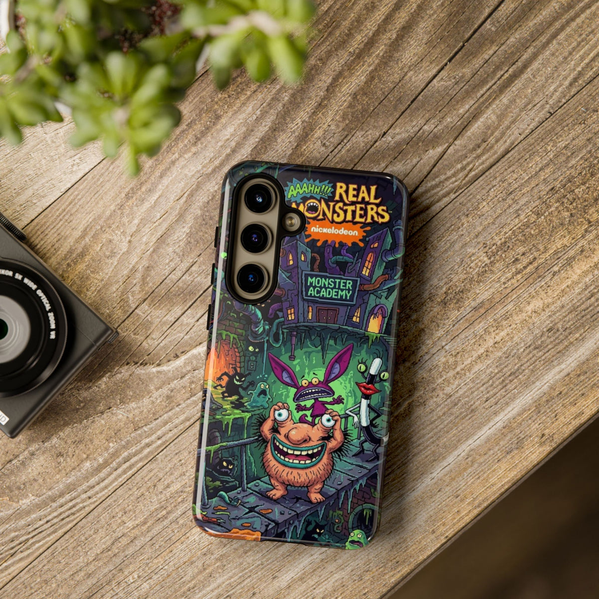 Samsung - Colorful Cartoon Monster Academy Design (Tough Cases)