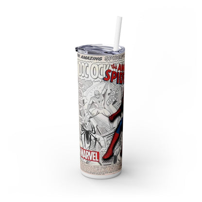 Skinny Tumbler Spiderman 20oz - House of O & A