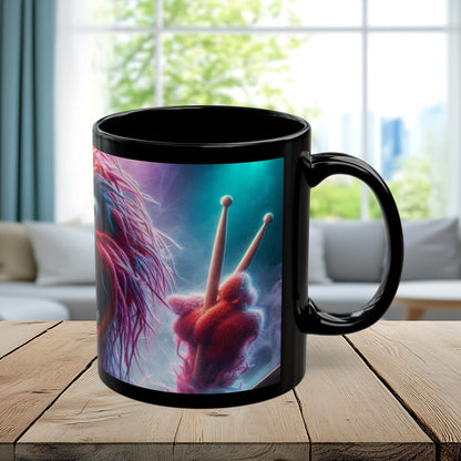 Muppet-Inspired Bright Animal Black Coffee Mug — 11oz & 15oz
